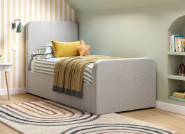 Margot Kids Upholstered Bed Frame with Storage