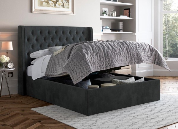 Buy Deacon Upholstered Ottoman Bed Frame Today With Free Delivery