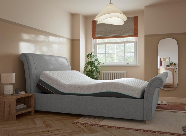 Buy Delaware Sleepmotion Adjustable Upholstered Bed Frame Today With Free Delivery