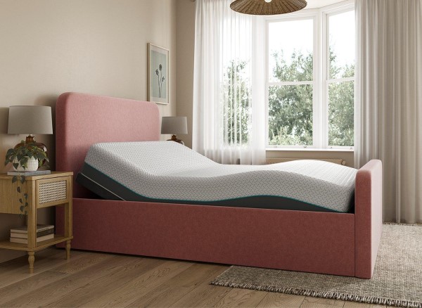 Buy House Beautiful Margot Sleepmotion Adjustable Bouclé Bed Frame Today With Free Delivery